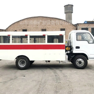 煤礦用20人防爆無(wú)軌膠輪車(chē)