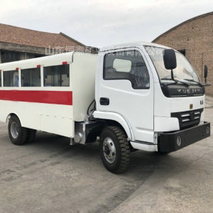 煤礦用20人防爆無(wú)軌膠輪車(chē)